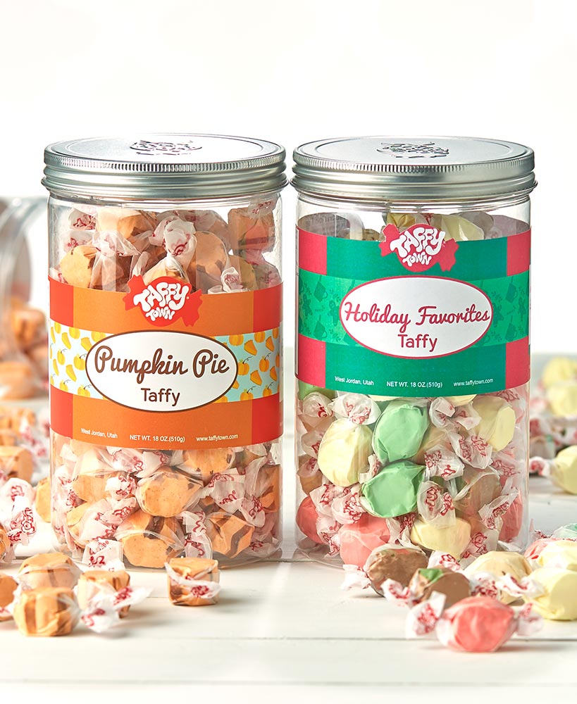 Gourmet Taffy Gift Canisters