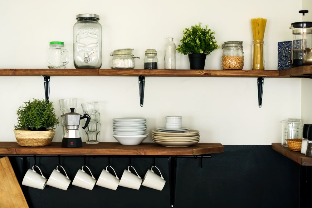 Install Floating Shelves In Your Kitchen
