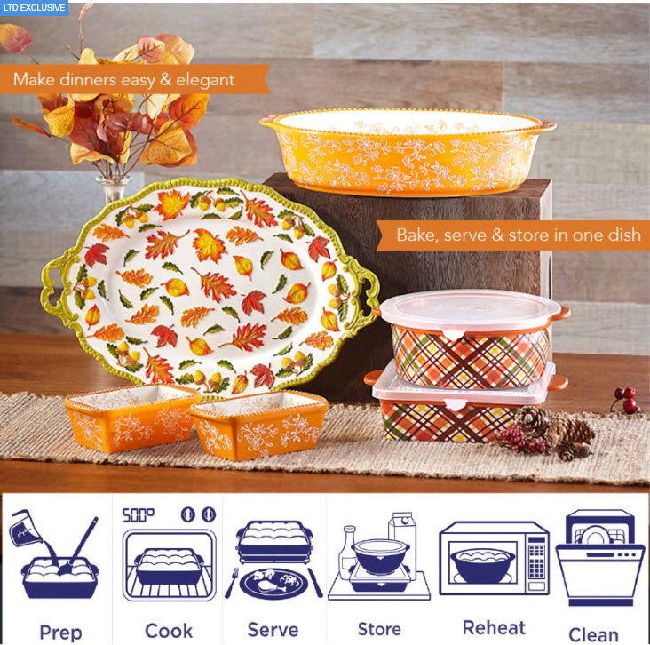 temp-tations® Harvest Plaid Baking Collection